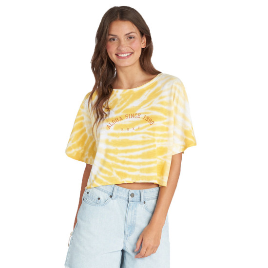 Roxy Γυναικεία κοντομάνικη μπλούζα Aloha Day - Oversized T-Shirt for Women